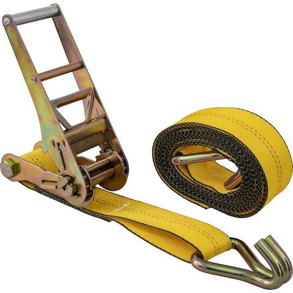 Buyers Products 27 Foot Commercial Grade Ratchet Tie Down with Double J-Hooks 5483027 - main